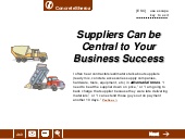 suppliers